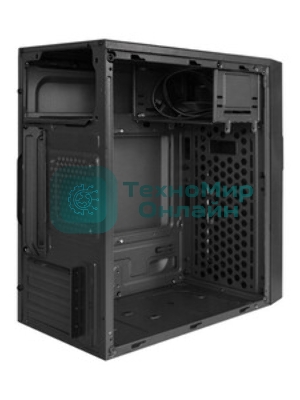 Компьютерный корпус Minitower ExeGate EX291144RUS BAA-105U2-01 (mATX, без БП, 2*USB+2*USB 3.0, аудио, черный)