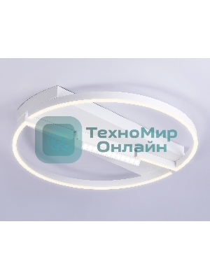 Светильник Ambrella light FL51459/1+1 WH белый 72W 3000K-6400K+4200K D600*110 (ПДУ РАДИО 2.4G)