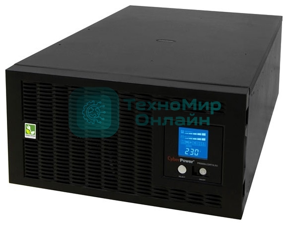 Источник бесперебойного питания Line-Interactive CyberPower PR6000ELCDRTX L5U