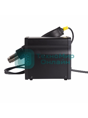 Паяльная станция Rexant, 2 в1: паяльник + термофен, с цифровым дисплеем, 150-500 °С