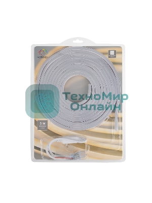 Гибкий неон Neon-night LED SMD 8х16 мм, двухсторонний, белый, 120 LED/м, 5 м