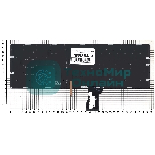 Клавиатура для ноутбука Asus ROG GL502VM черная без рамки с фиолетовой подсветкой