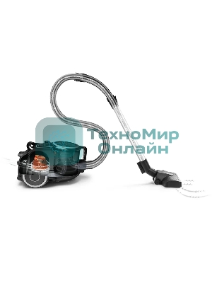 Пылесос Bosch BGS412234, безмешковый, емкость пылесборника 2.4 л, сухая уборка, циклонная система фильтрации, черный