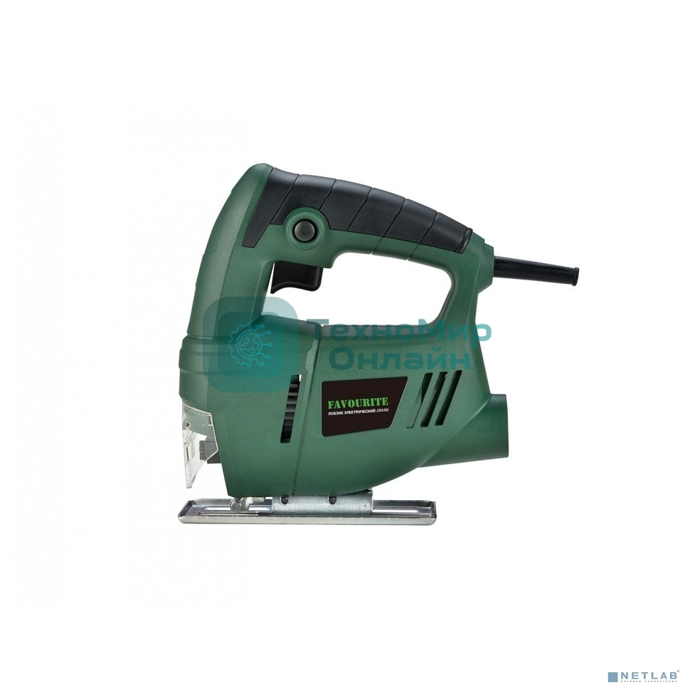 FAVOURITE JS 650 Лобзик JS 650 650Вт, 0-3000ход/мин, дер-55мм, металл 6мм, быстрая замена оснастки