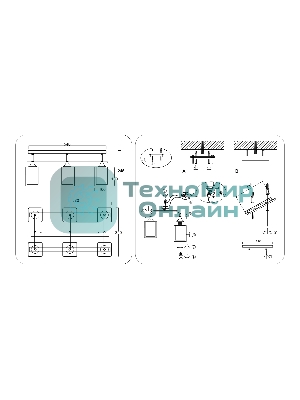 Светильник Ambrella light TR3033247/6 WH/WD белый/дерево E27/6 max 60W 580*340*245