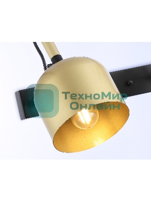 Светильник Ambrella light TR97106/2 GD/BK золото/черный E27*2 max 40W D130*223*273