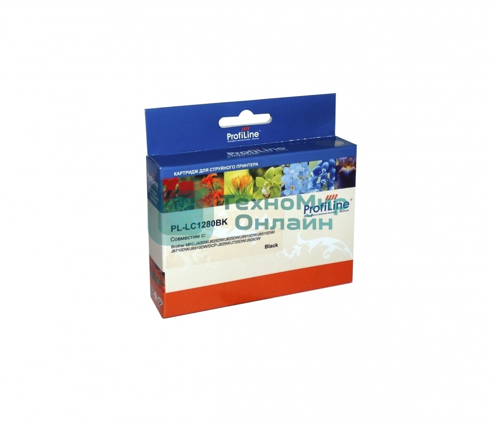 Картридж струйный для Brother PL-LC1280BK MFC-J6510DW/6710DW/6910DW Black водн ProfiLine