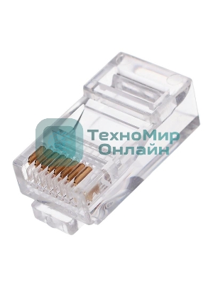 Коннектор Gembird RJ45 8P8C (100 шт. в уп) без вставки