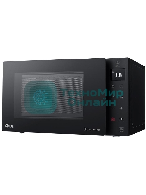 Микроволновая печь LG MW23R35GIB инвертор, черный, 23 л, 1000 Вт, переключатели - сенсор