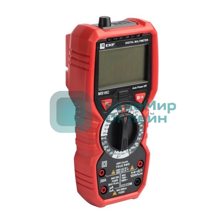 Мультиметр цифровой EKF In-180701-pm18C MS18C EKF Expert