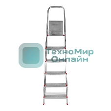 Стремянка металлическая Rexant 6 ступенек, усиленный профиль