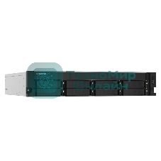 Сетевое хранилище без дисков SMB QNAP TS-832PXU-RP-4G 8-Bay 2U rackmount NAS, AL324 quad-core 1.7 GHz, 1x4Gb DDR4 RAM (max 1x16Gb), SATA 6Gb/s, 2x 10GbE SFP+ LAN, 2x 2.5 GbE LAN, 2xPSU. W/o RAIL-B02