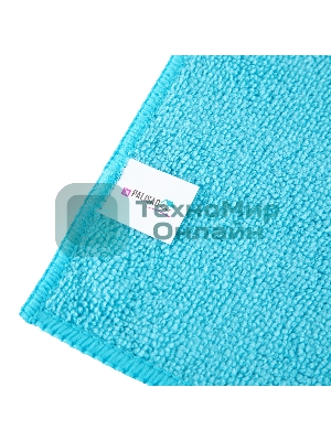Салфетка универс. Home Palisad из микрофибры 300x300 мм, голубая