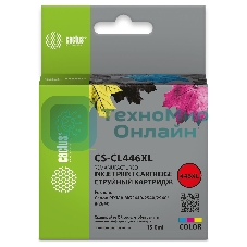 Картридж струйный Cactus CS-CL446XL многоцветный (15мл) для Canon Pixma MG2440/2540/2940