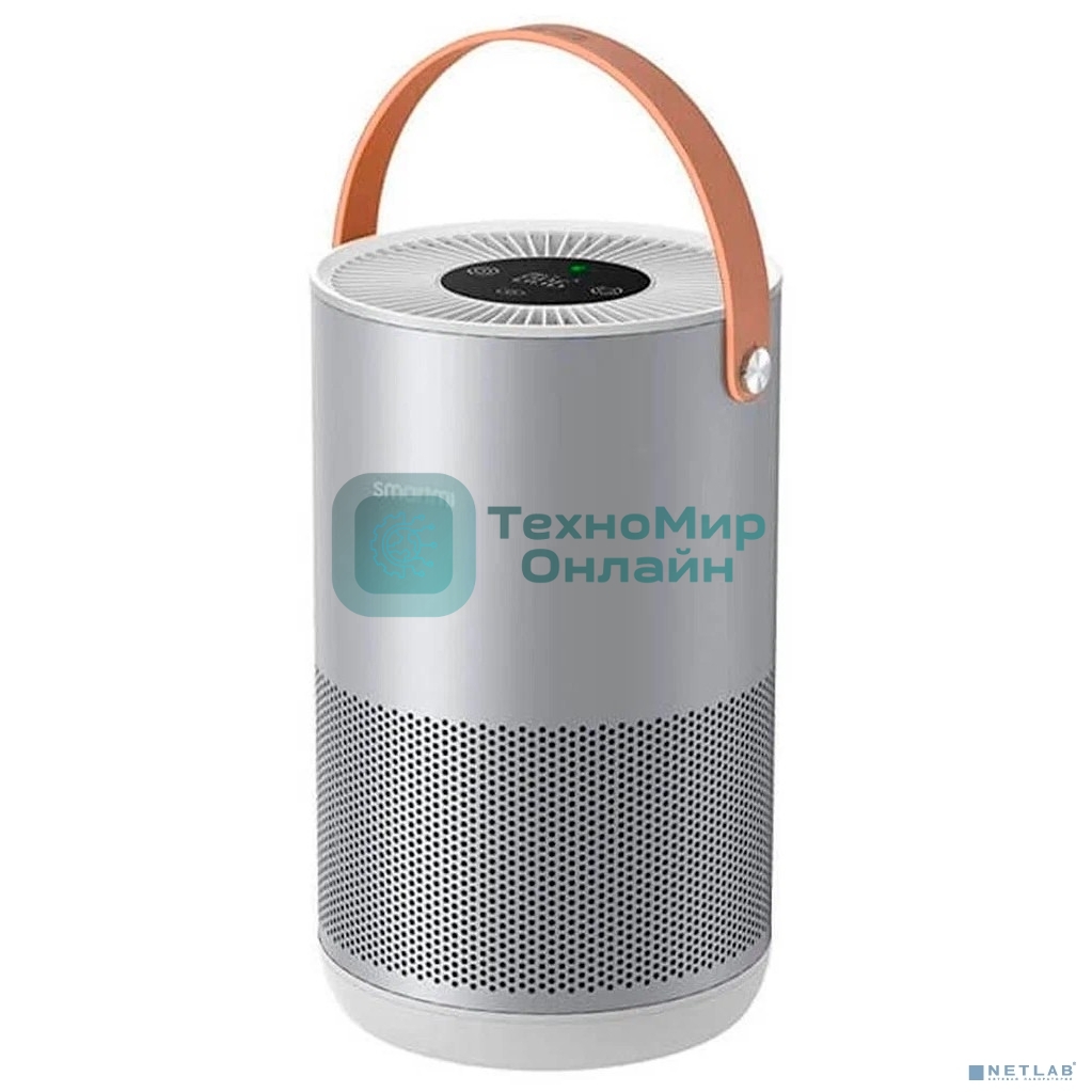 Очиститель воздуха Smartmi Air Purifier P1 серебристый, 30 м², HEPA-фильтр, угольный фильтр, управление со смартфона
