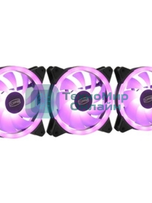 Вентилятор для корпуса PcCooler F3 X120R WH Reverse ARGB 120х120x25 белый 4-pin 28.4дБ (F3 X120R ARGB WH) Ret