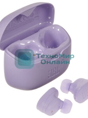 Наушники TWS JBL Tune Buds фиолетовый, внутриканальные, Bluetooth, активное шумоподавление