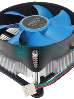 Кулер для процессора DEEPCOOL THETA 15 PWM черный, 100 мм, алюминий, 2800 об/мин, 36 дБ, 4 pin, 65 Вт, 52 мм