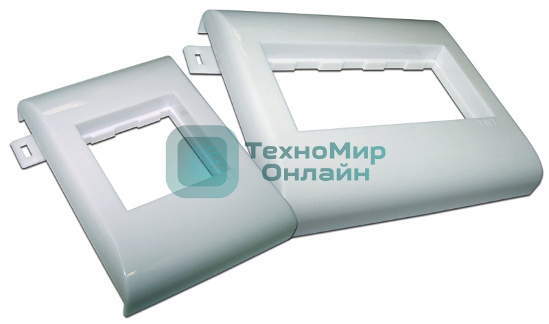 Пластиковый суппорт 45Х90, безвинтовой на защелках, в короб 100 мм