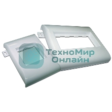 Пластиковый суппорт 45Х90, безвинтовой на защелках, в короб 100 мм