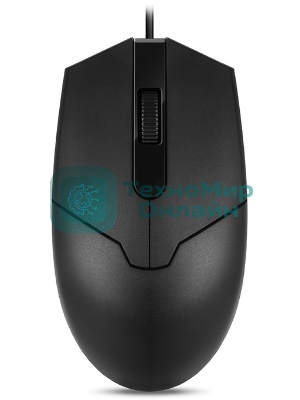 Мышь проводная SVEN RX-30 черный, 1000 dpi, USB, кнопки - 3