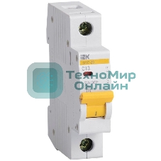 Выключатель автоматический модульный 1п C 13А 4.5кА ВА47-29 IEK MVA20-1-013-C