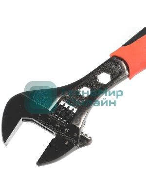 Ключ разводной Patriot AWF-300, обрезиненная ручка, 300/35 мм