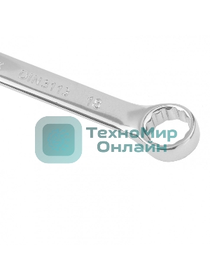 Ключ комбинированный Matrix, 18 мм, CrV, полированный хром