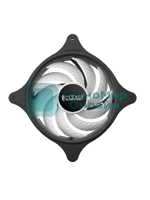 Вентилятор для корпуса PCCooler FX 120 ARGb черный, 120 мм, 2000 об/мин, 33.2 дБ, 4 pin