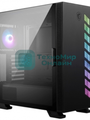 Корпус MSI MAG VAMPIRIC 300R, Midi-Tower, чёрный, 1 x 120 мм