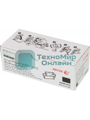 Картридж лазерный Xerox 106R01634 черный для Xerox Ph 6000/6010N/WC 6015 (2000 стр.)(Channels)