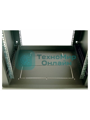 Шкаф телеком. настенный разборный 9U (600х350) дверь стекло (ШРН-Э-9.350) (1 коробка)