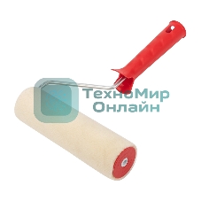 Валик Rexant велюр, ворс 5 мм, ширина ролика 180 мм, Ø 42 мм, бюгель 6 мм