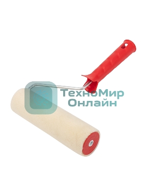 Валик Rexant велюр, ворс 5 мм, ширина ролика 180 мм, Ø 42 мм, бюгель 6 мм