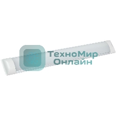 Светильник IEK LDBO0-5003-18-4000-K03 LED ДБО 5003 18Вт 4000К IP20 600мм алюминий аналог люм.свет. 2х18, 600х70х27 мм, алюм. корпус