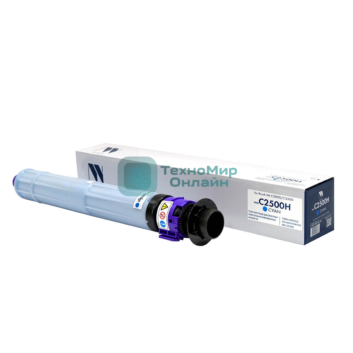 Картридж лазерный NVPrint совместимый NV-C2500H Голубой для Ricoh IM C2000/C2500 (10500k)