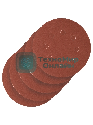 Круг абразивный Сибртех на ворсовой подложке под 