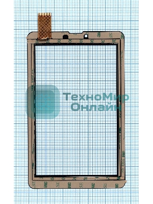 Сенсорное стекло (тачскрин) XC-PG0700-203, черное