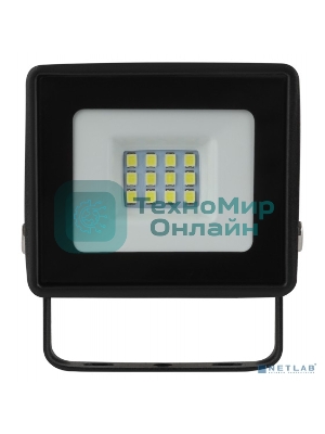 Прожектор светодиодный уличный ЭРА LPR-023-0-65K-010 10Вт 6500К 800лм 81х75х21.5