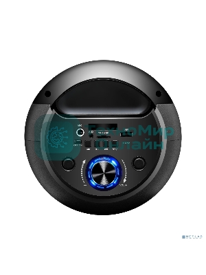 Акустическая система Ginzzu GM-210 Midi RGB/BT/USB/TF/FM/ДУ черный