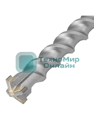 Бур по бетону Matrix, 45 х 1500 мм, SDS MAX c крестовой пластиной