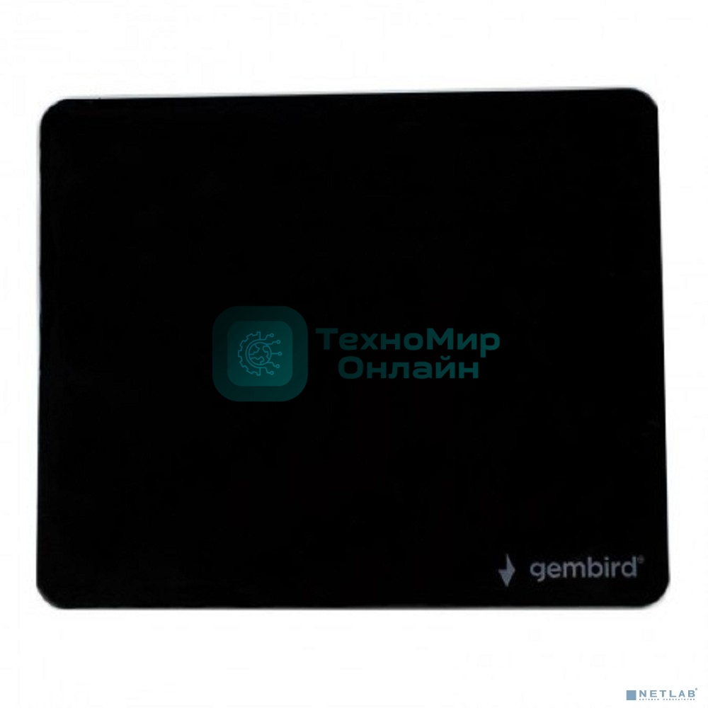 Коврик для мыши Gembird MP-BASIC, черный, размеры 220x180x0,5мм, ультратонкий, полипропилен