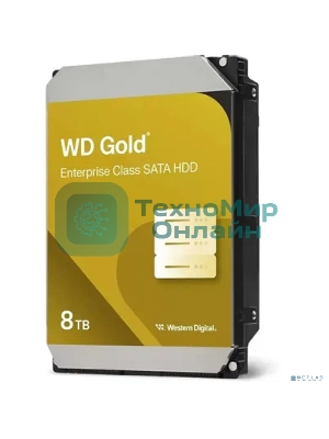 Жесткий диск WD SATA-III 8Tb WD8005FRYZ Desktop Gold 512E (7200rpm) 256Mb 3.5