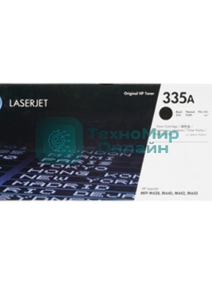 Картридж лазерный HP 335A черный для LaserJet MFP M438n/M442dn/M443nda 7 400 стр.