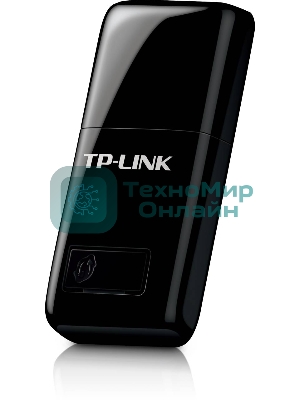 Сетевой адаптер TP-Link SOHO TL-WN823N Беспроводной USB мини адаптер 300 Мбит/с стандарта N c кнопкой QSS(Realtec)