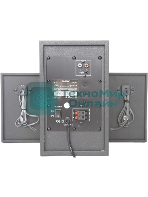 Акустическая система Sven SPS-820 2.1 черный 38Вт