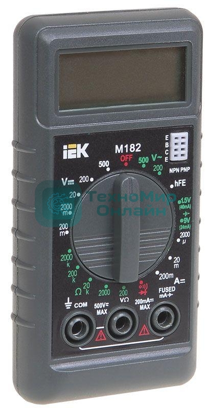 Мультиметр IEK Compact M182 цифровой