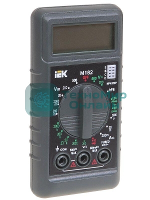 Мультиметр IEK Compact M182 цифровой