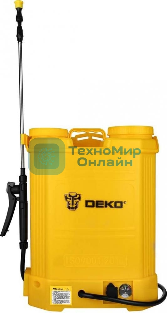 Опрыскиватель Deko DKSP10 аккум. 16л (065-0942)