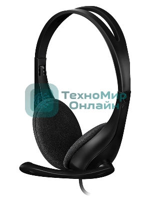 Гарнитура A4Tech HU-9 чёрный, проводная